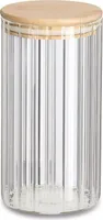 zeller Vorratsglas RILLEN BHT 9x18x9 cm