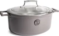 Saveur Gusseiserner Kochtopf mit Deckel, Ø 30cm 4,7L, emailliert, alle Herdarten