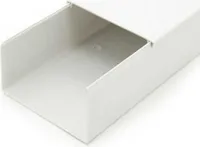 10m Kabelkanal Weiß Selbstklebend, 10,0 x 4,0 x 100 cm / 10 x 1m
