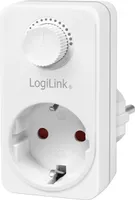LogiLink Adapterstecker mit Dimmer weiß