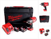 Milwaukee M18 FHIWF12-502X Akumulátorový rázový utahovák 1/2' 18 V 1356 Nm ( 4933459696 ) + 2x akumulátory 5,0 Ah + nabíječka + HD box