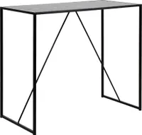 Smuk Bartisch 120 cm Chelsea Schwarz