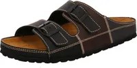 BIO Life Herren Pantolette schwarz/braun