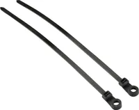 Kabelbinder UV-beständig 200x4,8 mm anschraubbar schwarz 20 Stück