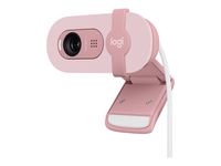 Logitech Brio 100 Webkamera 2 MP 1920 x 1080 Pixel USB Rose