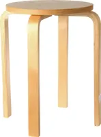 Hocker aus Birkenholz, Ø 39 cm