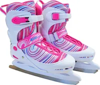 Stretch-Schlittschuhe für Mädchen ACTION Größe 26/29