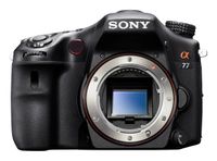 Sony SLT-A77V SLR-Digitalkamera (24MP, 3'Display, Bildstabilisator) nur Gehäuse