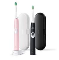 Philips Sonicare ProtectiveClean czarno-różowy 1+1 HX6800/35