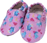 Copa Cop Barfußschuhe Kinder Kitaschuhe & Hausschuhe - Rosa Einhorn, 30-31
