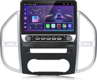 10.1" Android 13 autorádio Carplay pre Mercedes-Benz Vito 3 W447 2014-2022 GPS Navi WIFI BT DAB+ SWC USB 1+32G s gombíkom