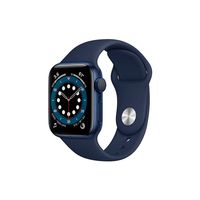 Apple Watch Series 6 GPS 40mm Aluminium blue Sportarmband dunkelmarine
