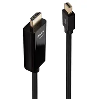 Lindy Kabel Mini Displayport/Hdmi 4K30 (Dp: Pasywny) 1M, 36926
