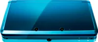 Nintendo 3DS Handheld-Spielkonsole Aqua Blue mit Drittanbieter USB-Kabel ohne Zubehör ohne Spiel