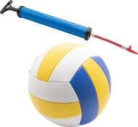 Set Volleyball + Ballpumpe Luftpumpe Handpumpe Beachvolleyball Volleyball Set