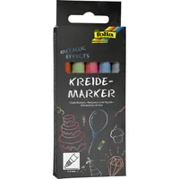 folia METALLIC EFFECTS Kreidemarker farbsortiert 1,0 - 2,0 mm, 5 St.