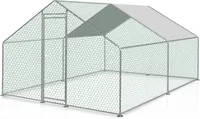 Kurník pre kurčatá 3x3x2m Kurník pre kurčatá Voliéra Kurník pre hydinu Pozinkovaná ohrada pre voľný chov kurčiat