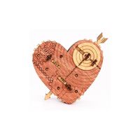 0785045811193 - Cluebox Tin Woodman`s Heart - Schatzkiste mit Codeschloss, ab 14 Jahren