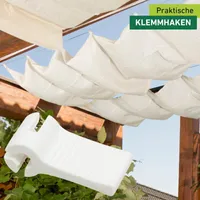 Laufhaken-Stopper 6 Stück - Zubehör für Seilspannsegel