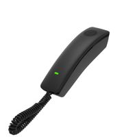 Fanvil H2U-B, IP-Telefon, Schwarz, Kabelgebundenes Mobilteil, Tisch/Wand, Im Band, Außerhalb des Bandes, SIP-Info, 2 Zeilen