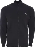 Lacoste Sweatjacke Sweatshirt mit Reißverschluss und Stehkragen