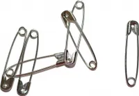 dalipo, Sicherheitsnadeln, 28mm, 50 Stück - Farbe: silber