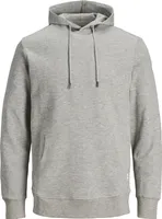 Jack & Jones Basic Sweatshirt / Hoodie Kaputzenpullover aus Sweat, Hochwertiges Interlock-Gewebe, Gerippte Ärmelbündchen