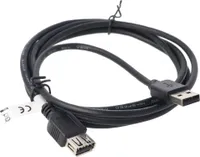 Goobay 93599 Predlžovací kábel USB 2.0 Hi-Speed, čierny, 1,8 m - USB 2.0 samec (typ A) &gt; USB 2.0 samica (typ A)