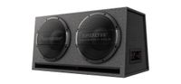 Pioneer TS-WX1220AH - Aktiver Bassreflex-Doppelsubwoofer (3.000 W), 2 x 30 cm - CarHifi Aktivwoofer Aktivbass