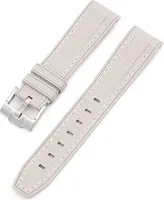 INF Silikónový remienok na hodinky Moonswatch Swatch biely