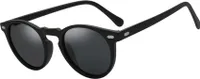 VeyRey Sonnenbrillen Narino Oval Schwarz gläser Schwarz