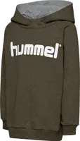 Hummel  HMLGO KIDS Baumwolle LOGO HOODIE Grau Größe 164