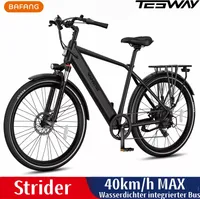 City E-Bike 27.5 Zoll Elektrofahrrad Hinterrad Motor BAFANG 25km/h