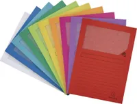 EXACOMPTA Sichtmappe FOREVER DIN A4 130 g/qm sortiert 100 Mappen