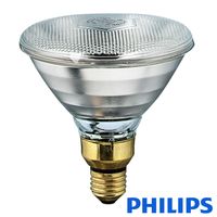 Lampa par na podczerwień - 175W "energooszczędna" - e27 - biała (terapeutyczna) - philips