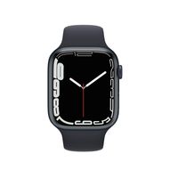 Apple Watch Series 7 GPS + Cellular, 45mm Aluminiumgehäuse, Farbe:Schwarz