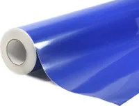 Barevná samolepící fólie - modrá BLU01 122x700cm - interiér/exteriér