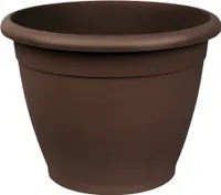 Doniczka plastikowa Naxos Ø 60 cm brązowa