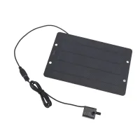 Solar-Brunnen mit Panel, Vogeltränke Solarpanel-Kit, Solar-Brunnen Wasserpumpe, Outdoor-Solar-Wasserpumpe, solarbetriebene Brunnenpumpe, Solar-Wasserpumpen-Kit