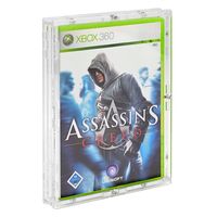 Verschraubtes Acryl Case / Schutzbox aus glasklarem Acrylglas für Xbox 360 Spiel in/ UV-Schutz / Acrylbox / Protector / Transparent - Zeigis®
