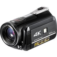 Lipa AD-C1 4K Ultra HD videokamera Sony CMOS Sensor Wifi - Videokamera 4K - Videokamera - Rozlíšenie 4K - 24 megapixelov - Nočné videnie, LED svetlo a 30x zoom - Pripojenie pre externé mikrofóny a statív - Diaľkové ovládanie Smartphone s Wifi