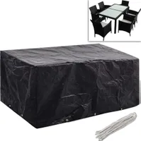 vidaXL Gartenmöbel-Abdeckung 8 Ösen 240x140x90 cm