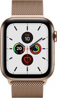 Apple Watch 5 LTE zlaté Nerezová ocel 44 mm Milanaise gold MWWJ2