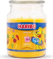 Haribo vonné svíčky ve sklenici - vonné svíčky ovocné - svíčka ve sklenici - svíčka ve sklenici - vonné svíčky ve sklenici - Haribo svíčky - lucerna s vůní - Tropical Fun - 510g