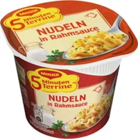 Maggi 5 Minuten Terrine Nudeln in Rahmsauce cremig pikant 67g