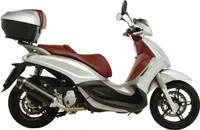 LeoVince SLIP-ON z nerezové oceli SBK NERO pro PIAGGIO BEVERLY 350 SPORT TOURING