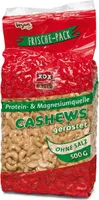 XOX Cashews geröstet und ohne Salz Protein und Magnesiumquelle 500g