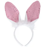 Haarreif Bunny Hasenohren Halloween Karneval Fasching Party Cosplay Anime