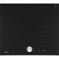 Neff T66FTX4L0, Černá, Vestavěné, 60 cm, Indukční varná deska se zónami, Sklokeramický, 4 zóna/zón