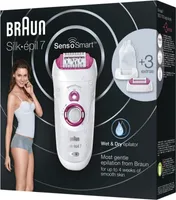 Braun Silk-epil 7-700 mokrý a suchý epilátor na nohy a tělo se 3 doplňky